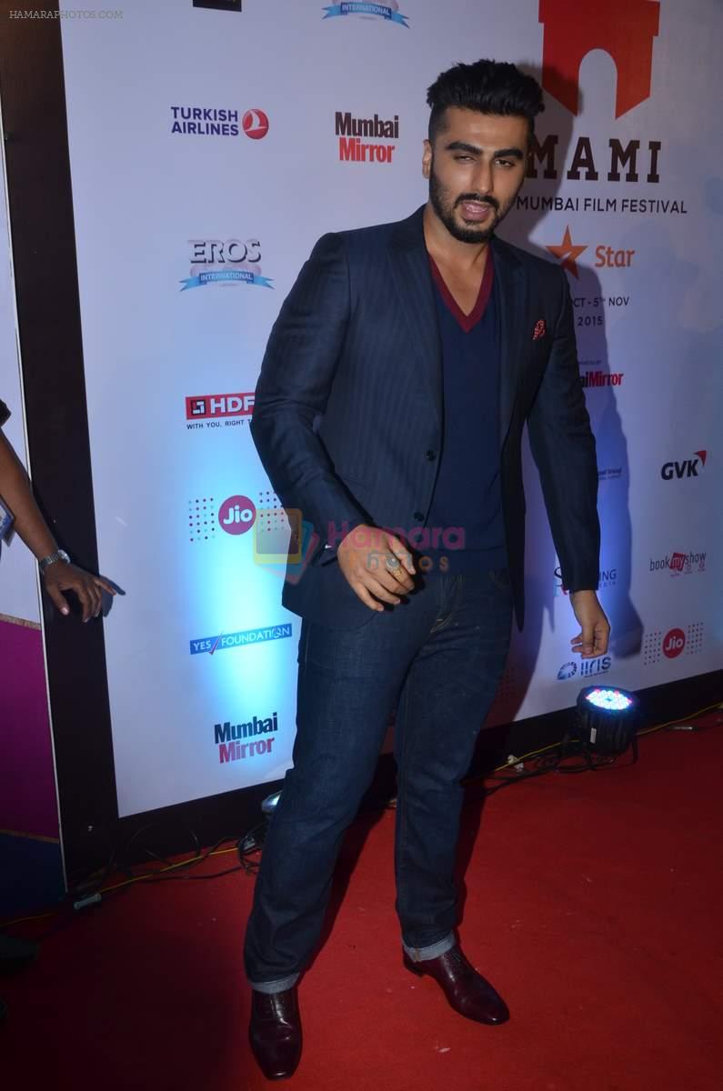 Arjun Kapoor on day 3 of MAMI Film Festival on 31st Oct 2015