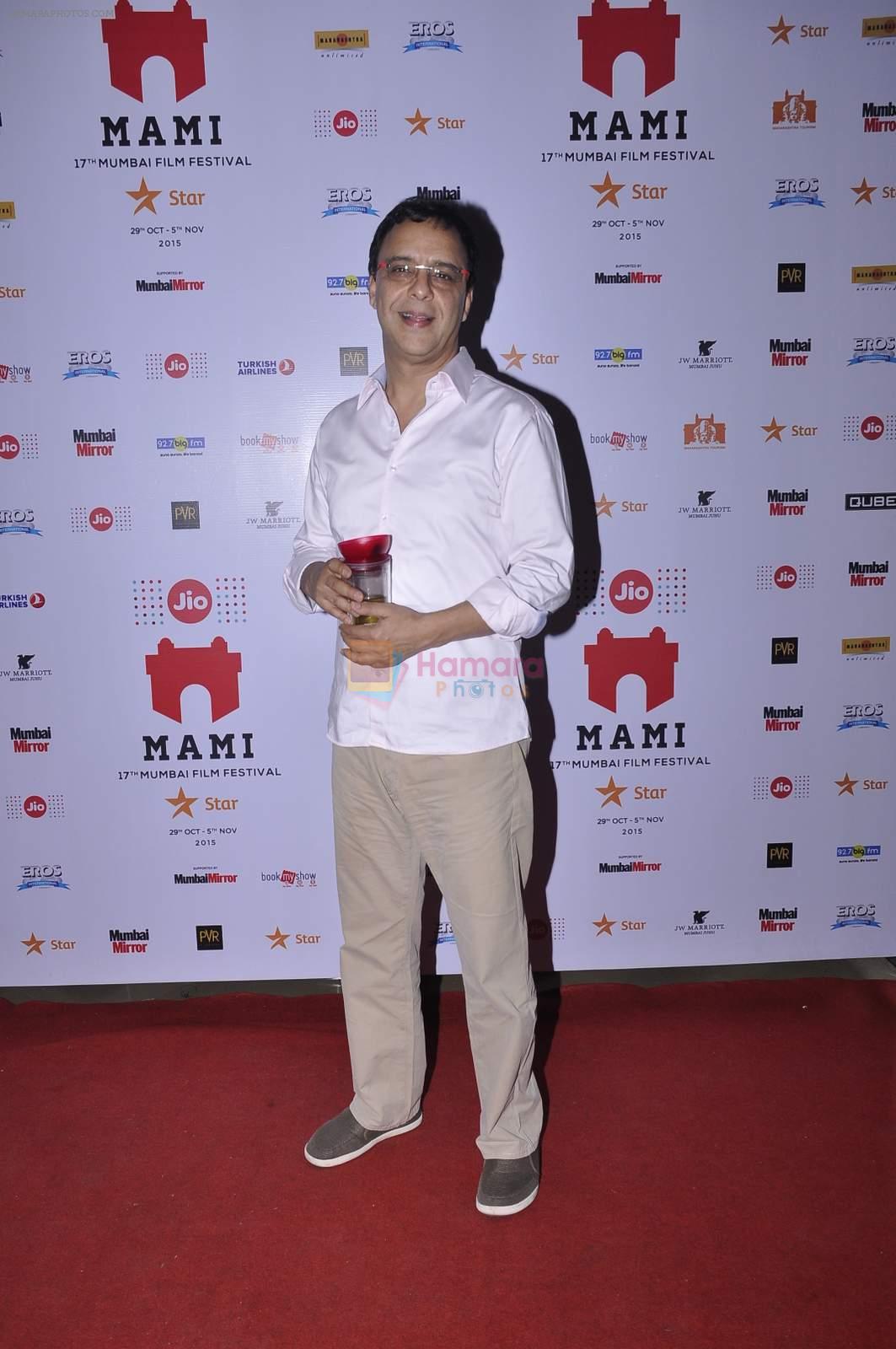 Vidhu Vinod Chopra at MAMI screening on 1st Nov 2015