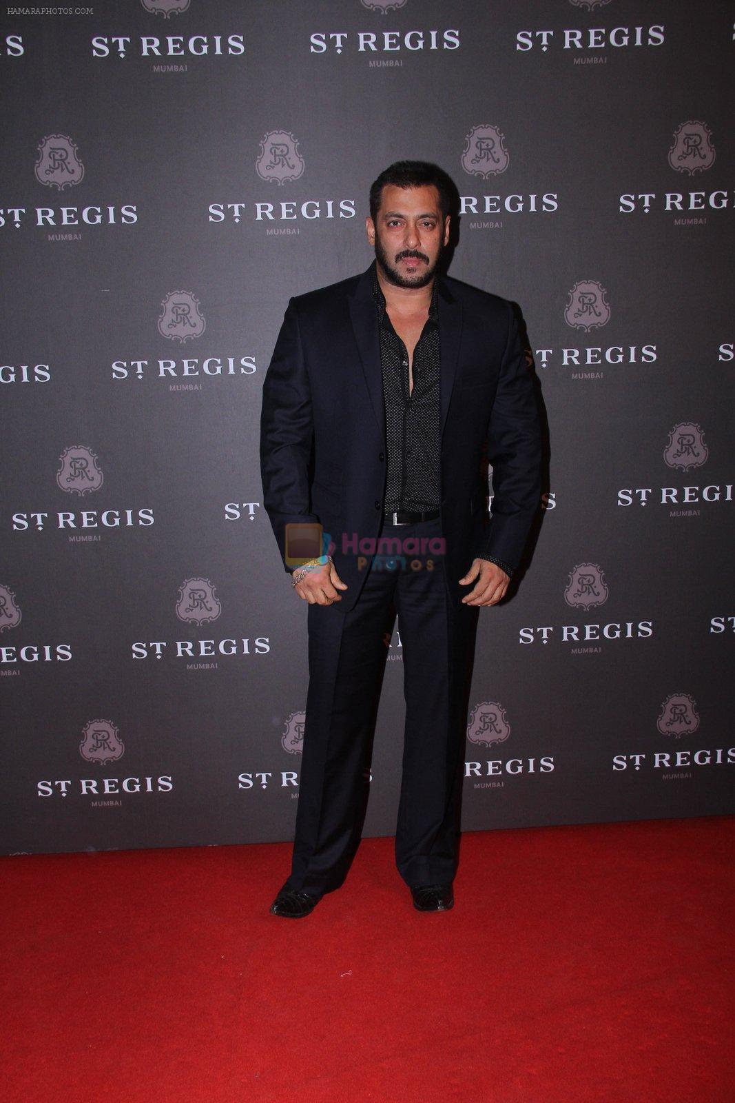 Salman Khan at St Regis opening ceremony on 6th Nov 2015