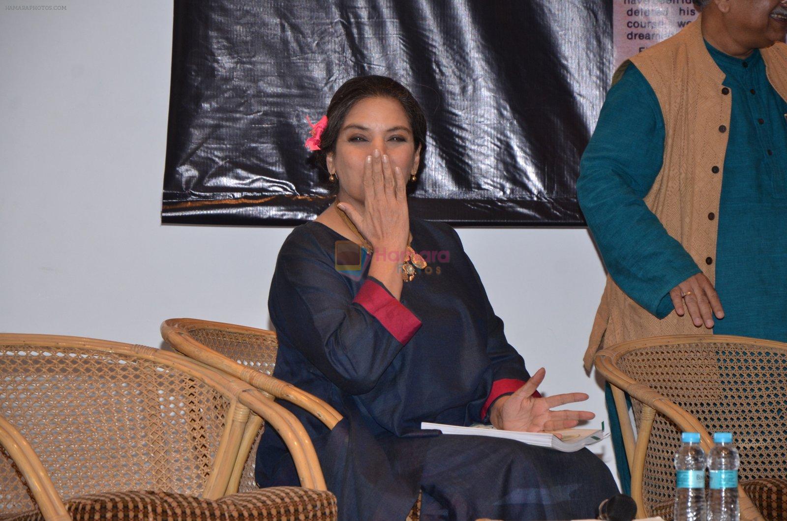 Shabana Azmi at book Launch on 6th Nov 2015