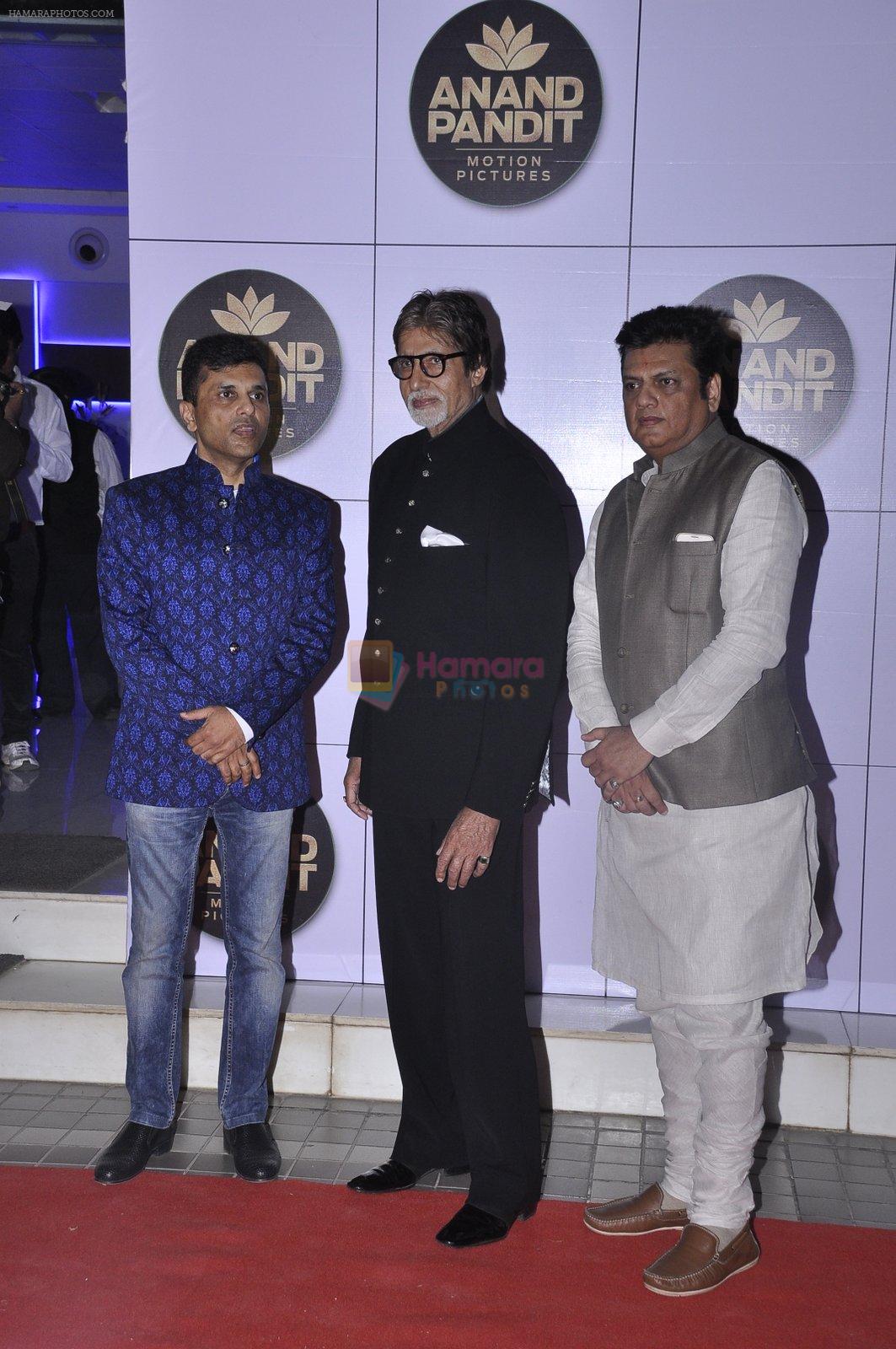Amitabh Bachchan at Anand Pandit diwali bash on 6th Nov 2015