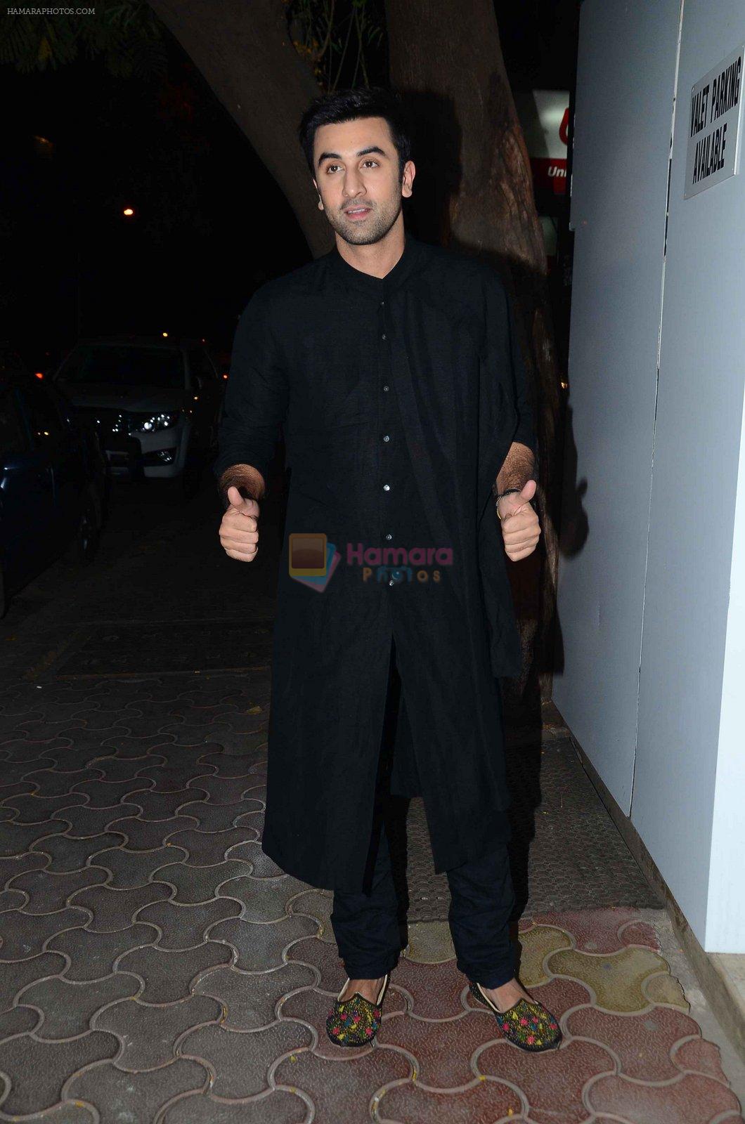 Ranbir Kapoor at Tamasha star cast dinner on 7th Nov 2015