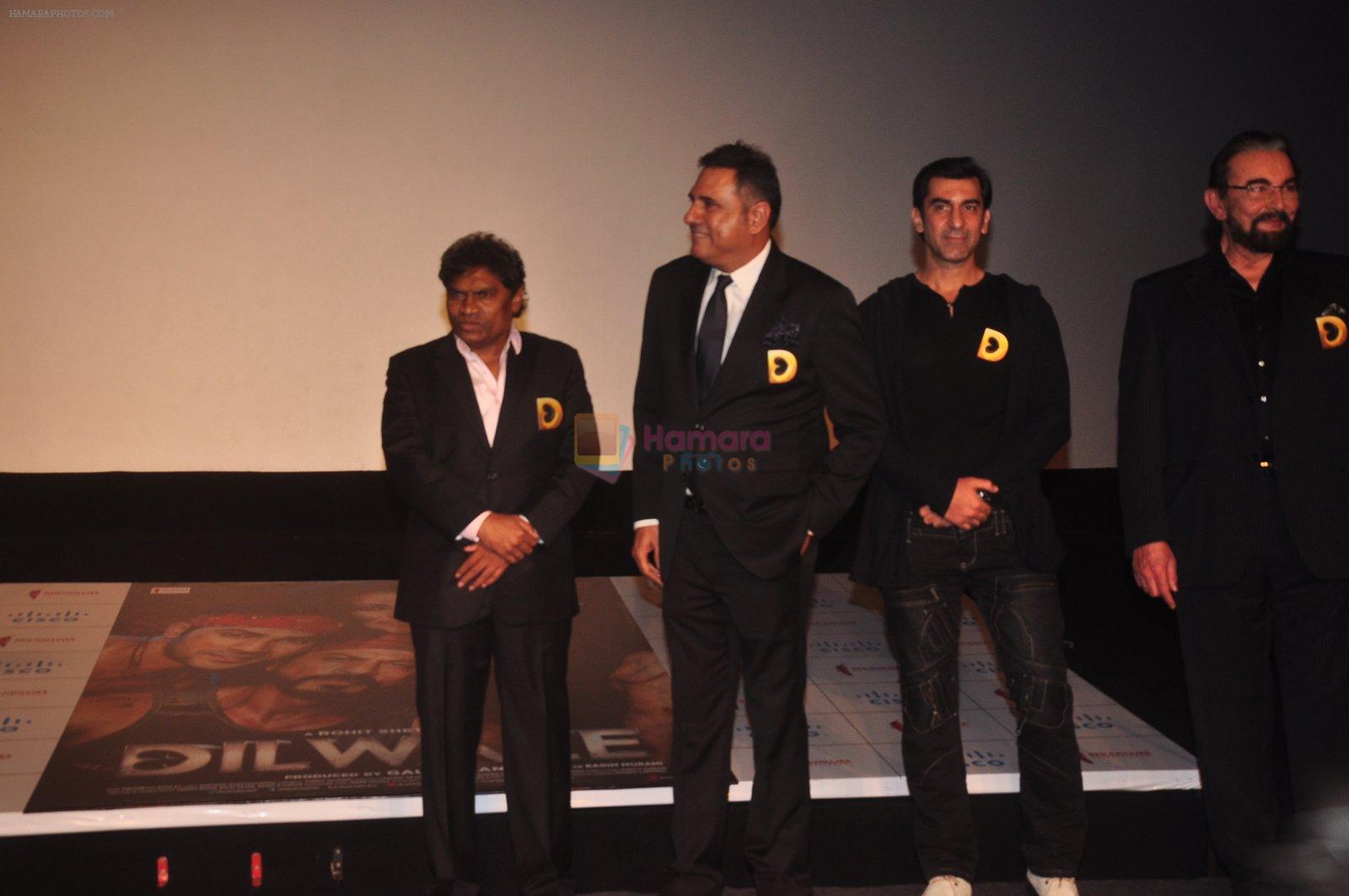 Boman Irani, Johnny Lever at Dilwale Trailor launch on 9th Nov 2015
