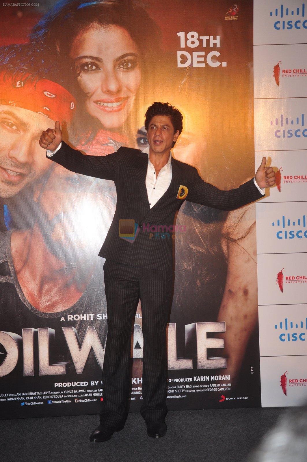 Shahrukh Khan at Dilwale Trailor launch on 9th Nov 2015