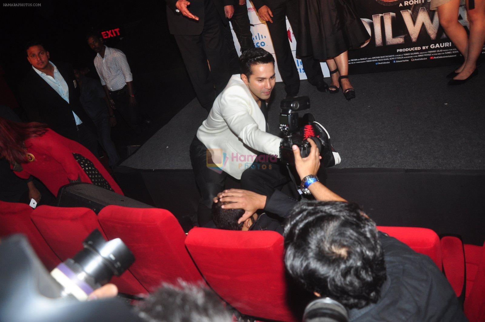 Varun Dhawan at Dilwale Trailor launch on 9th Nov 2015