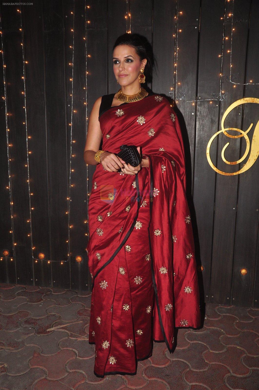Neha Dhupia at Shilpa Shetty's Diwali Bash on 9th  Nov 2015