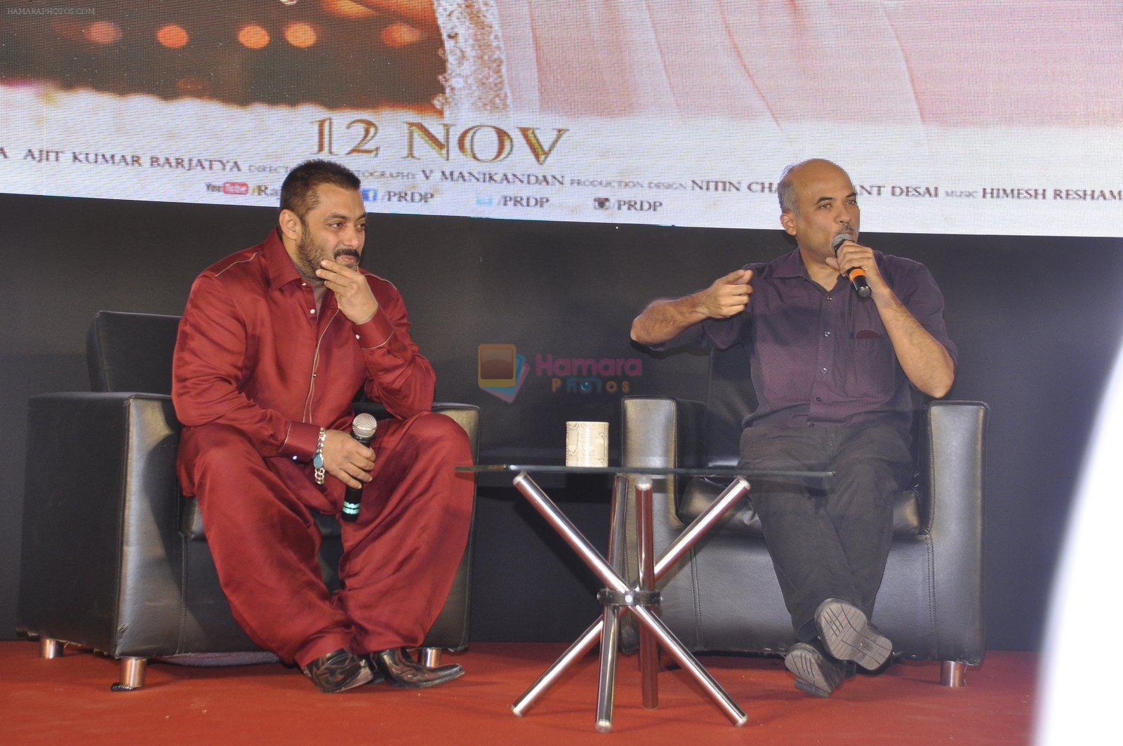 Salman Khan, Sooraj Barjatya at Prem Ratan Dhan Payo press meet on 9th Nov 2015