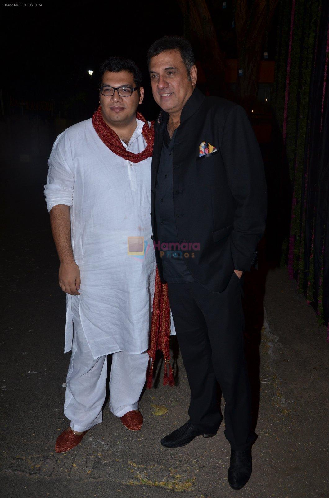 Boman Irani at Big B's Diwali Bash on 11th Nov 2015