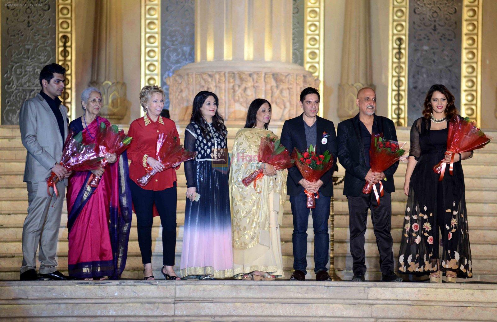 Group celebs at Cancer Society of Hope fashion show in Delhi on 15th Nov 2015