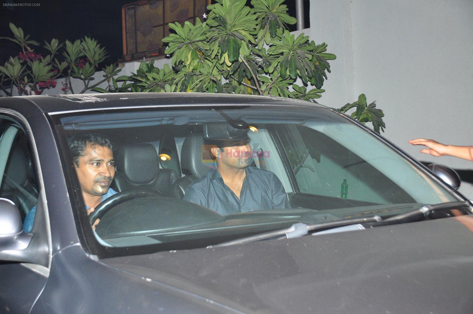 Leander Paes at Sania Mirza's bday hosted by farah Khan on 15th Nov 2015