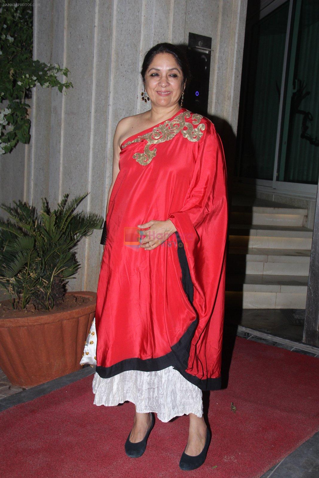 Neena Gupta at Masaba's wedding bash on 18th Nov 2015
