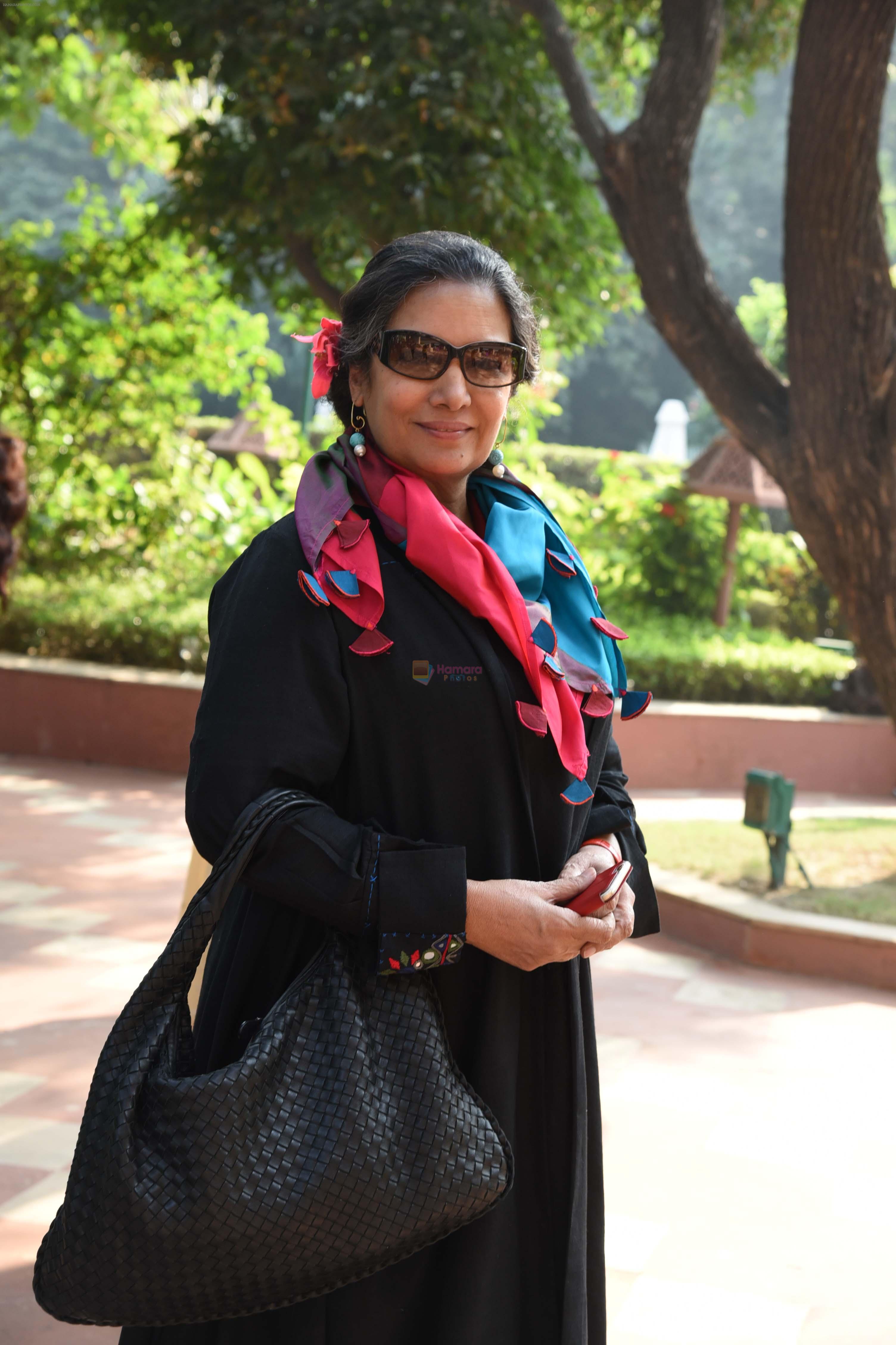 SHABANA AZMI AT WOMAN IN THE WORLD EVENT IN DELHI on 20th Nov 2015