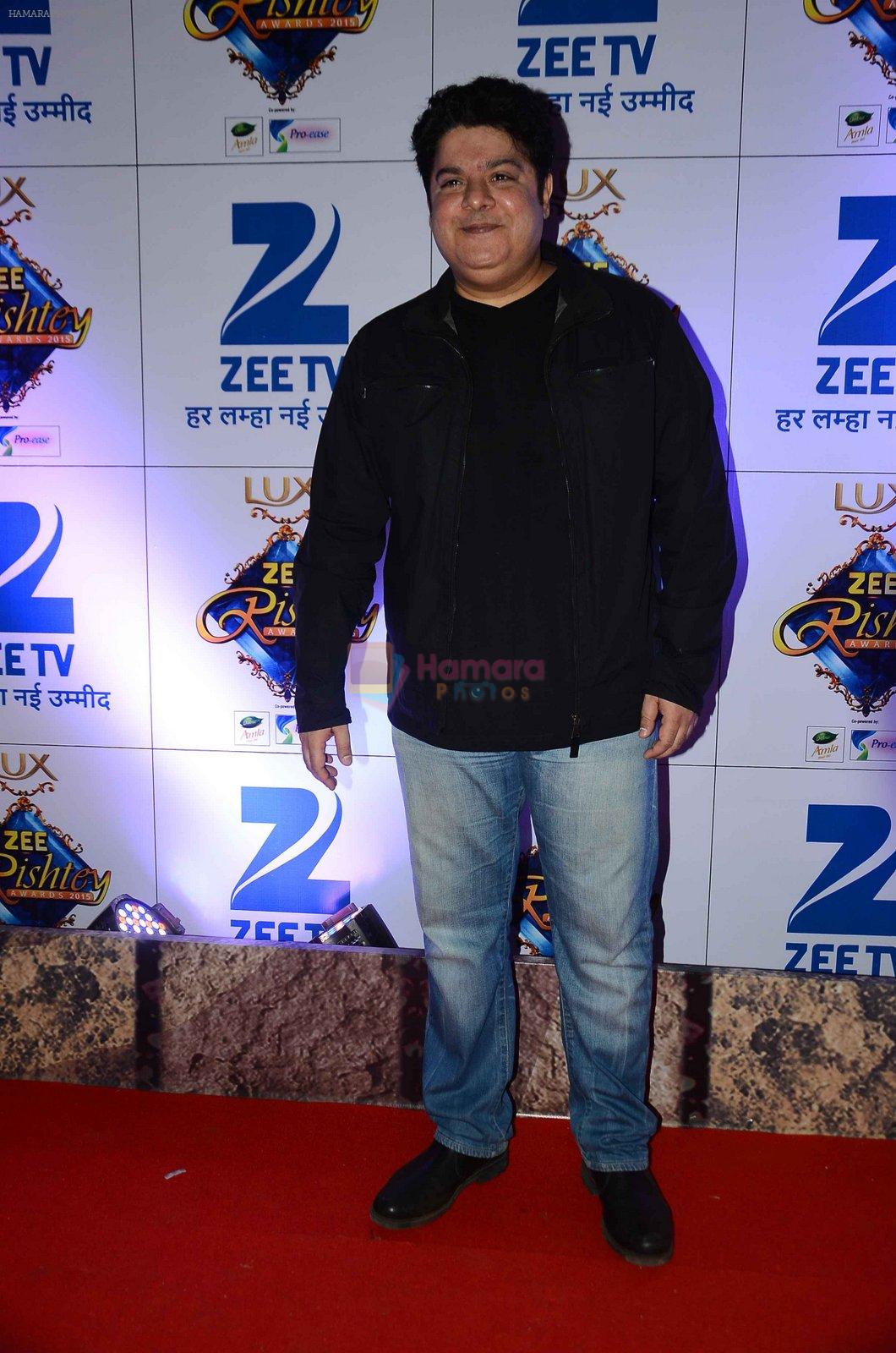 Sajid Khan at Zee Rishtey Awards in Mumbai on 21st Nov 2015
