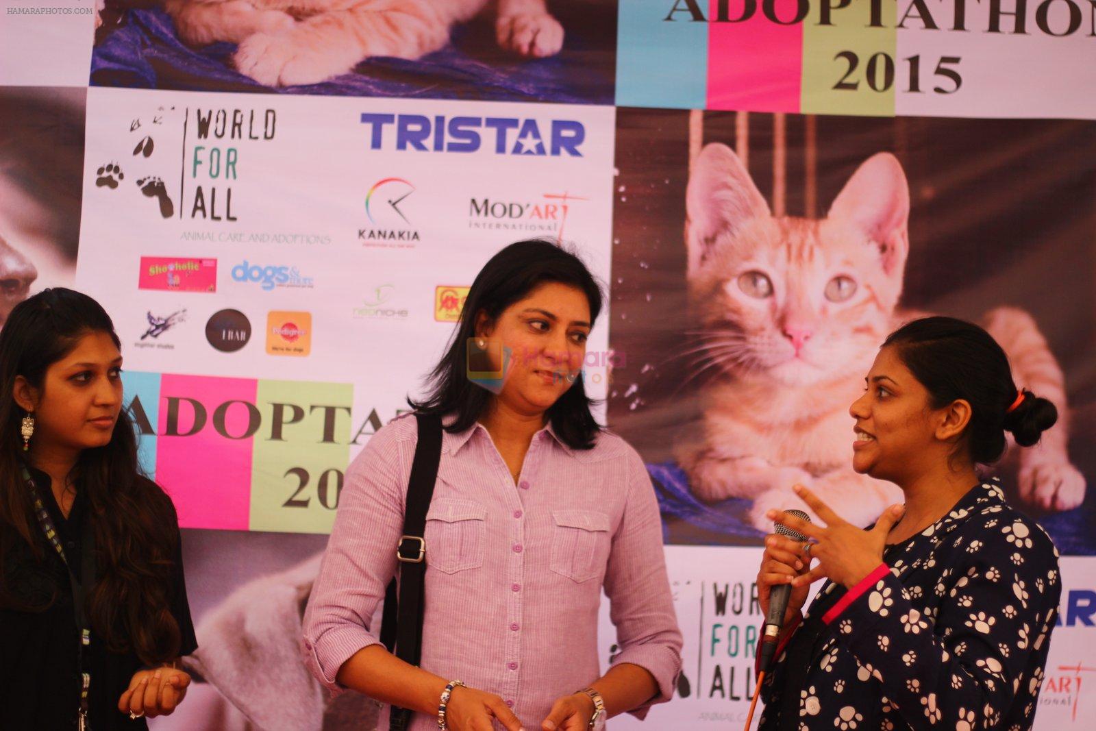 Priya Dutt at pet adoption in Juhu on 21st Nov 2015