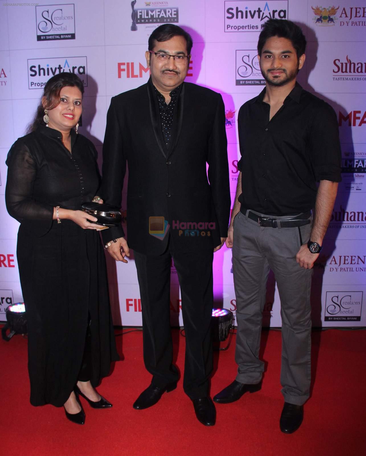 Sudesh Bhosle at the Red Carpet of _Ajeenkya DY Patil University Filmfare Awards
