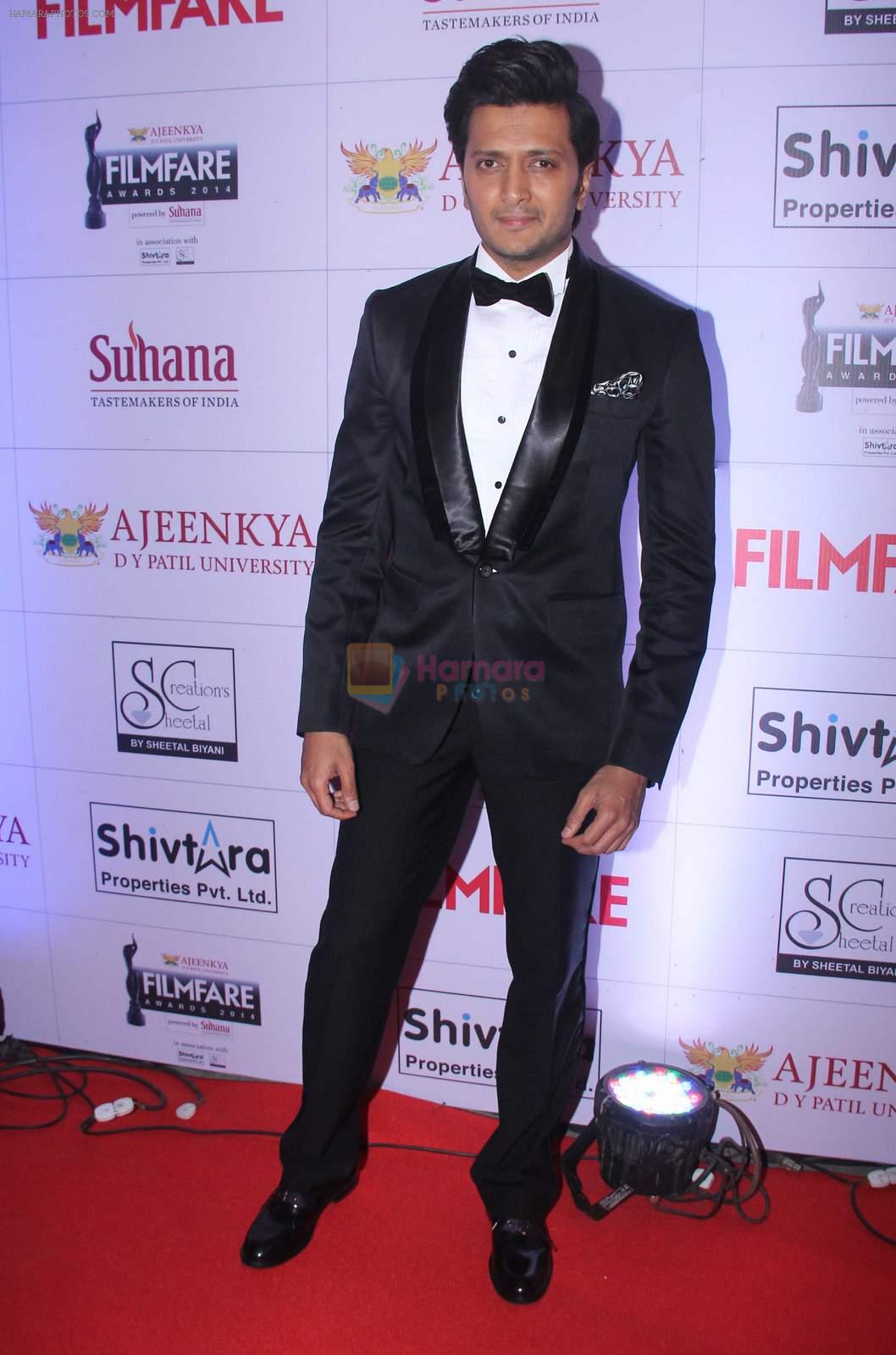 Riteish Deshmukh at the Red Carpet of _Ajeenkya DY Patil University Filmfare Awards