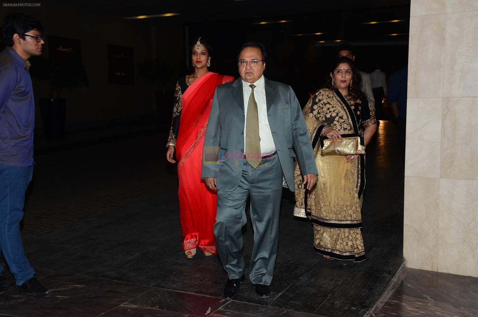 Rakesh Bedi at Masaba's wedding reception on 22nd Nov 2015