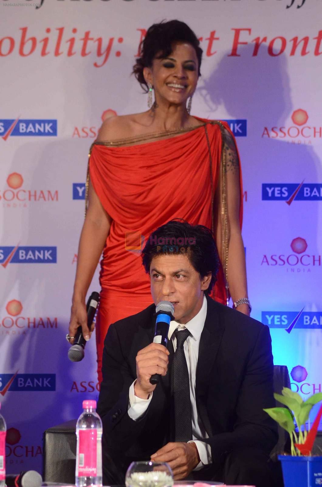 Shahrukh Khan, Manasi Scott  at Yes Bank event on 23rd Nov 2015