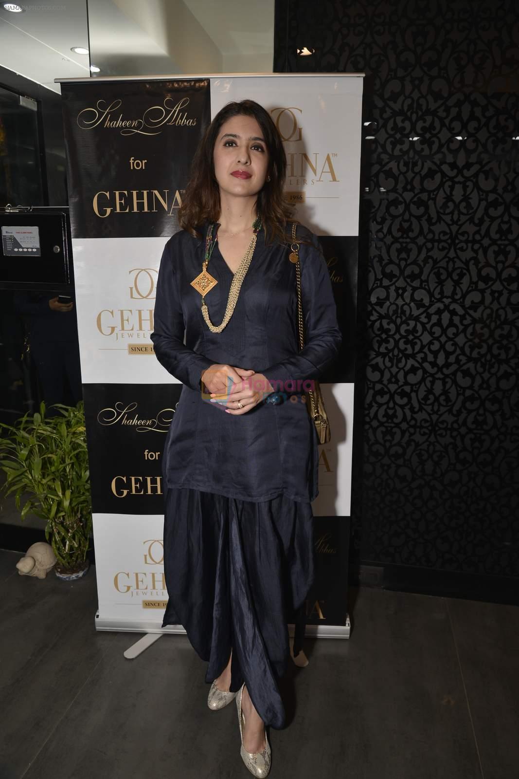 at Shaheen Abbas collection launch in Gehna Store on 24th Nov 2015