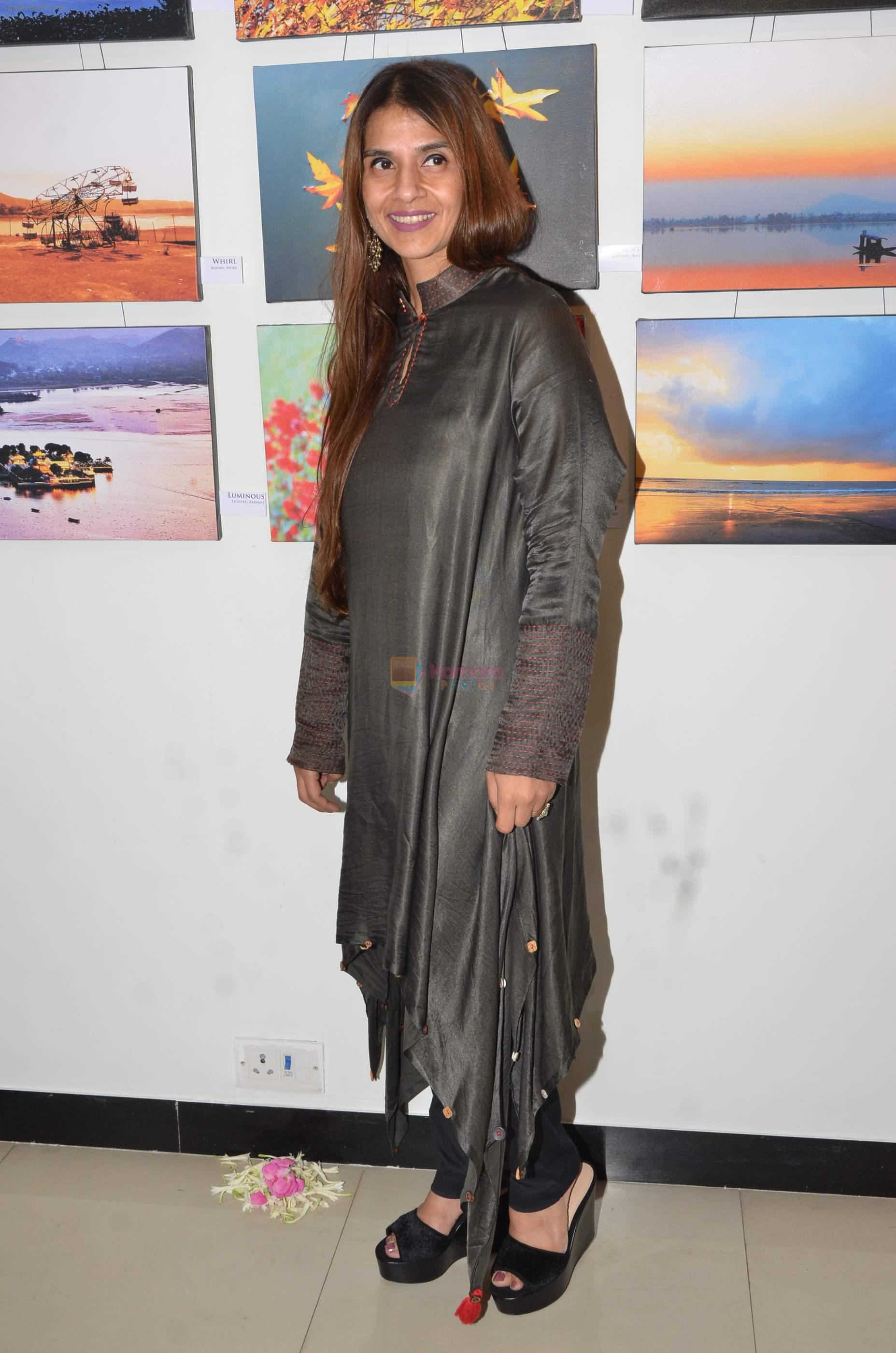 Fatema Agarkar at art exhibition on 25th Nov 2015