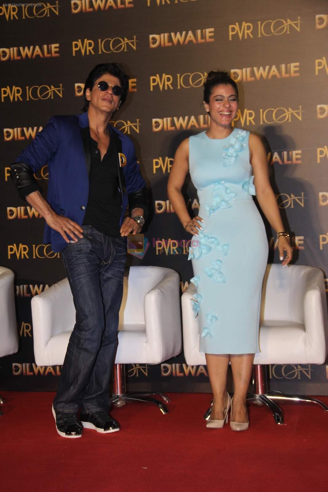 Kajol, Shahrukh Khan at Dilwale song launch on 26th Nov 2015