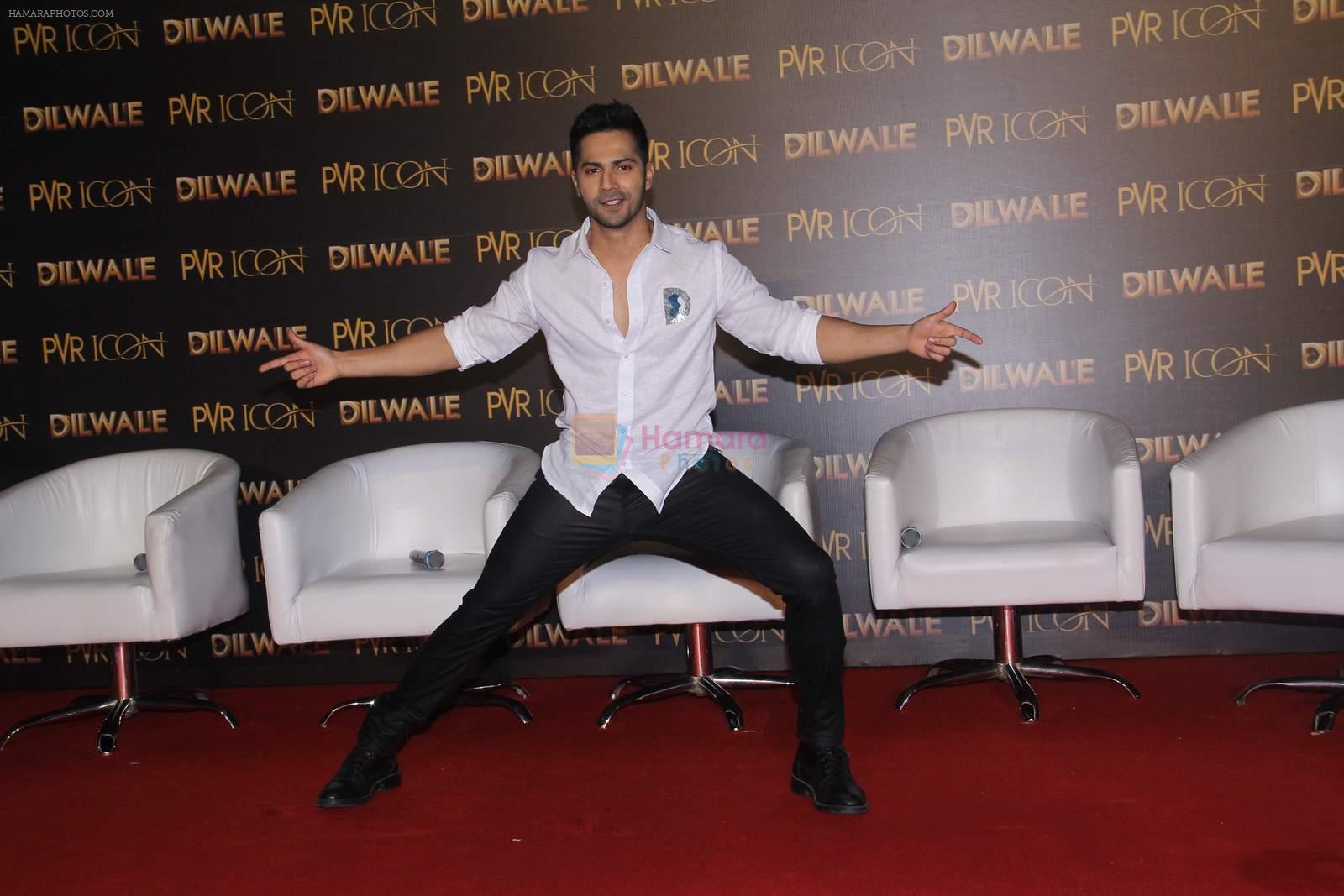 Varun Dhawan at Dilwale song launch on 26th Nov 2015