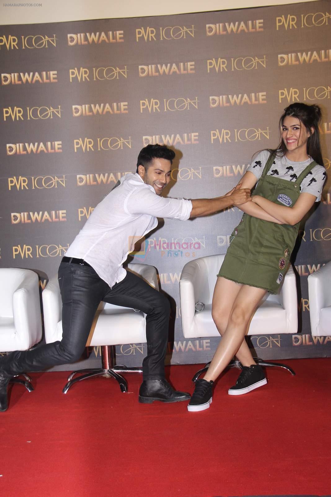 Kriti Sanon, Varun Dhawan at Dilwale song launch on 26th Nov 2015