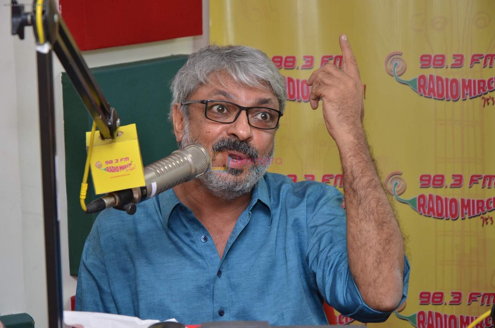 Sanjay Leela Bhansali at radio mirchi on 27th Nov 2015