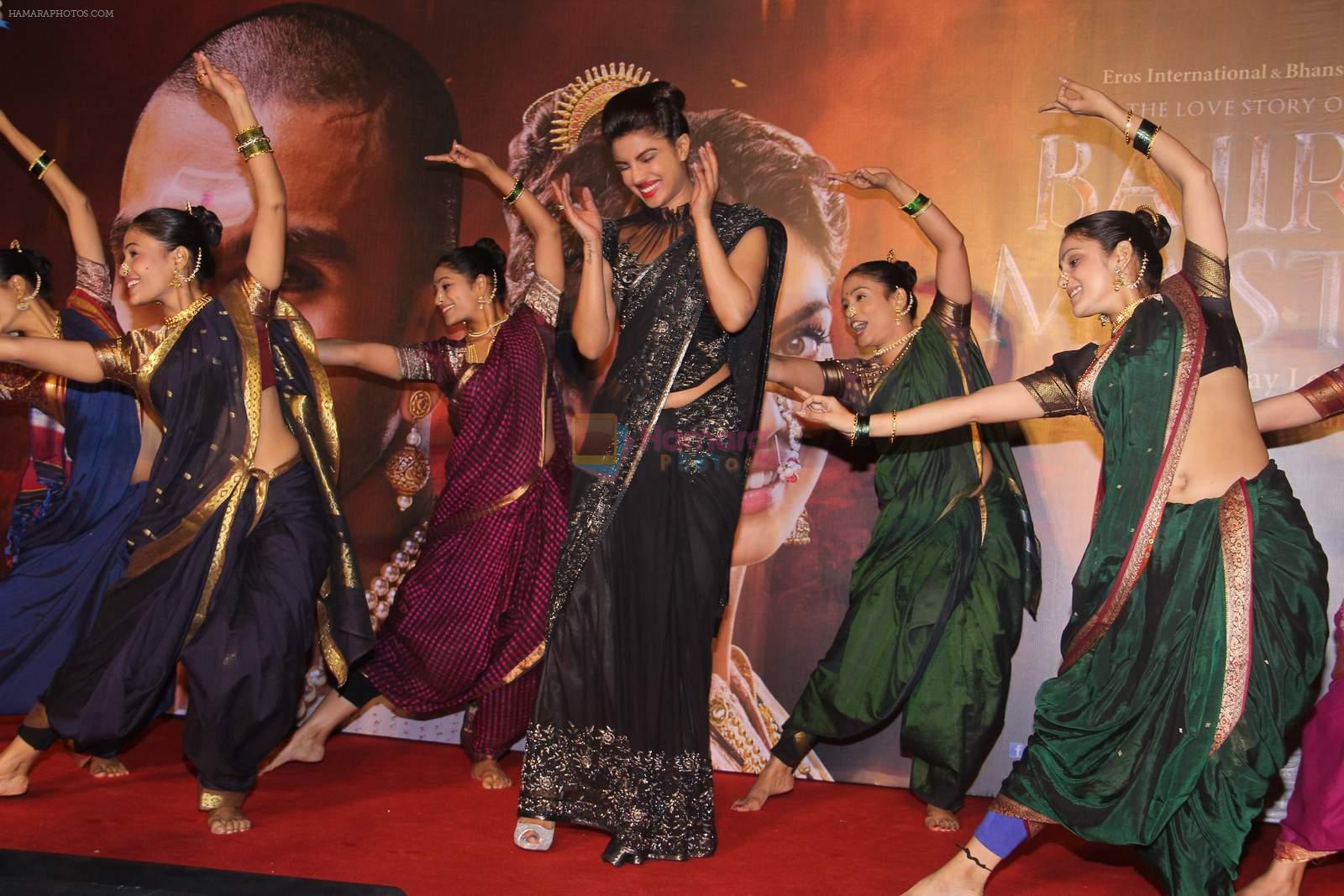 Priyanka Chopra at Bajirao Mastani song launch on 28th Nov 2015