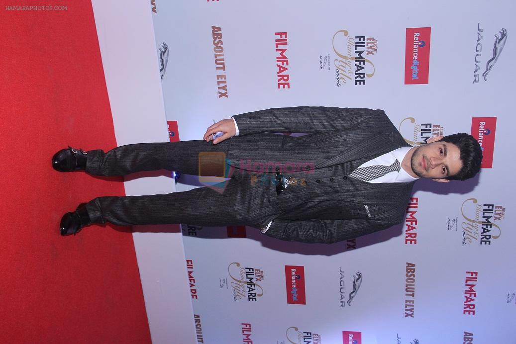 Sooraj Pancholi at the Absolut Elyx Filmfare Glamour & Style Awards 2015 on 30th Nov 2015