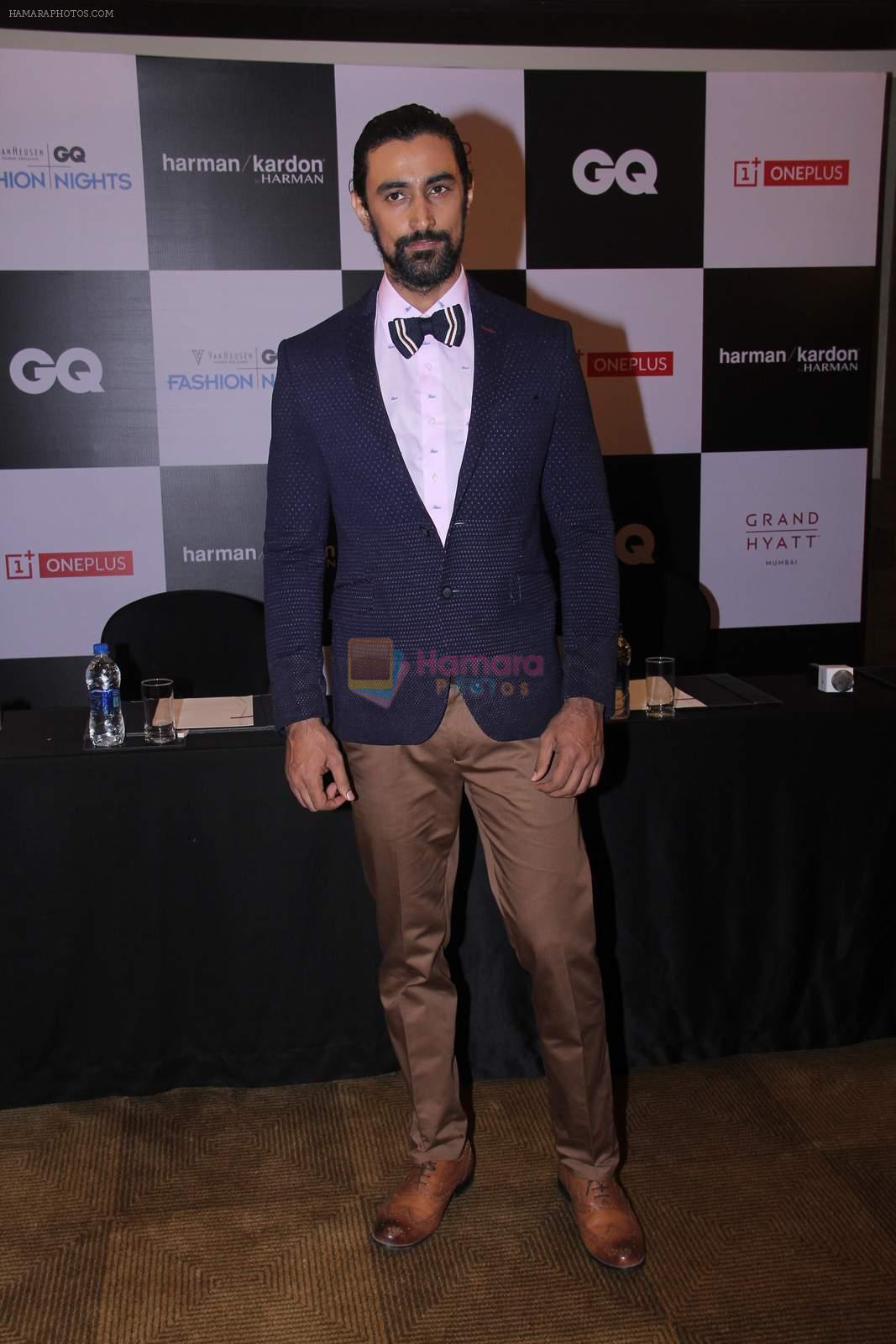 Kunal Kapoor at GQ Fashion Nights Red Carpet on 1st Dec 2015