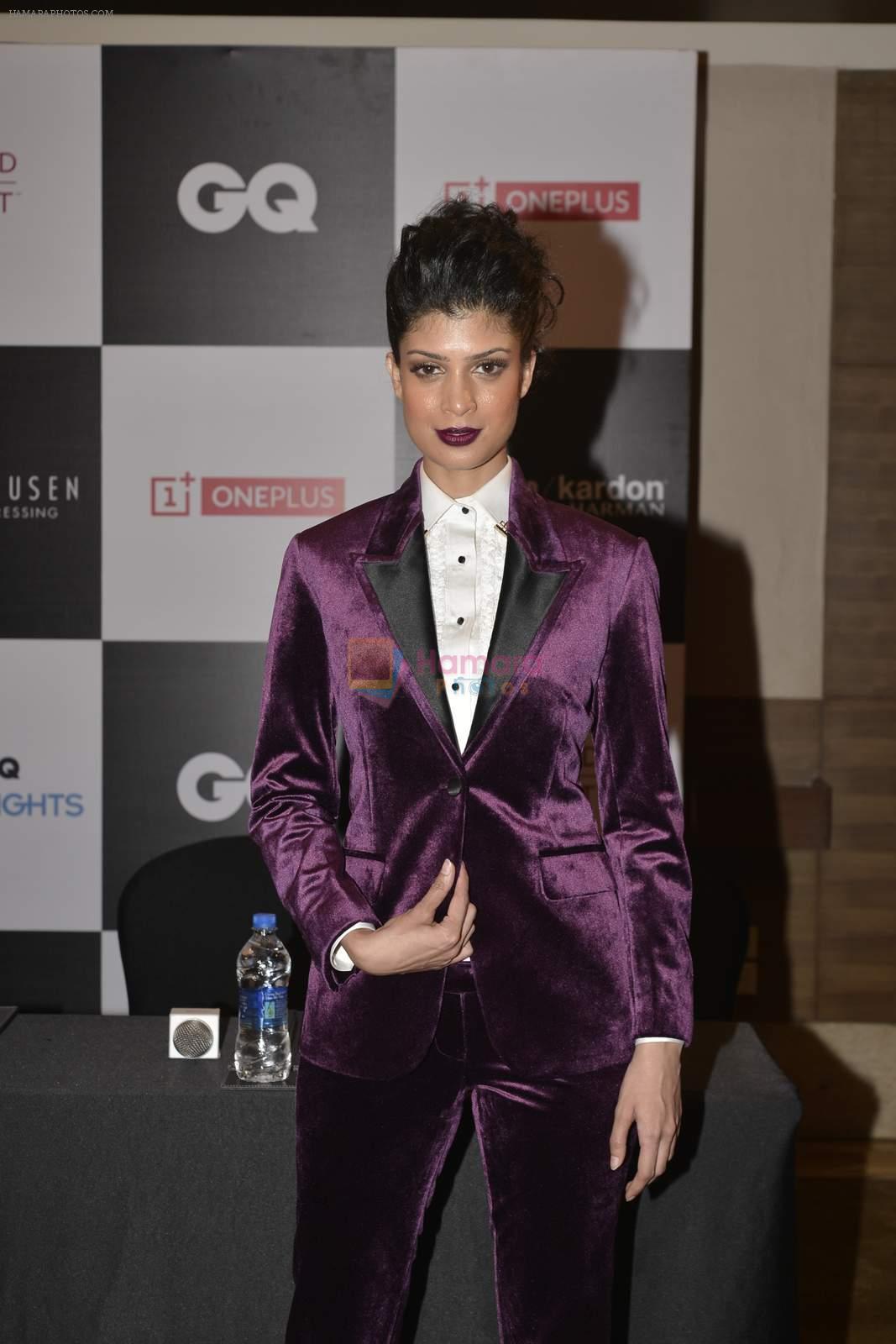 Tina Desae at GQ Fashion Nights Red Carpet on 1st Dec 2015