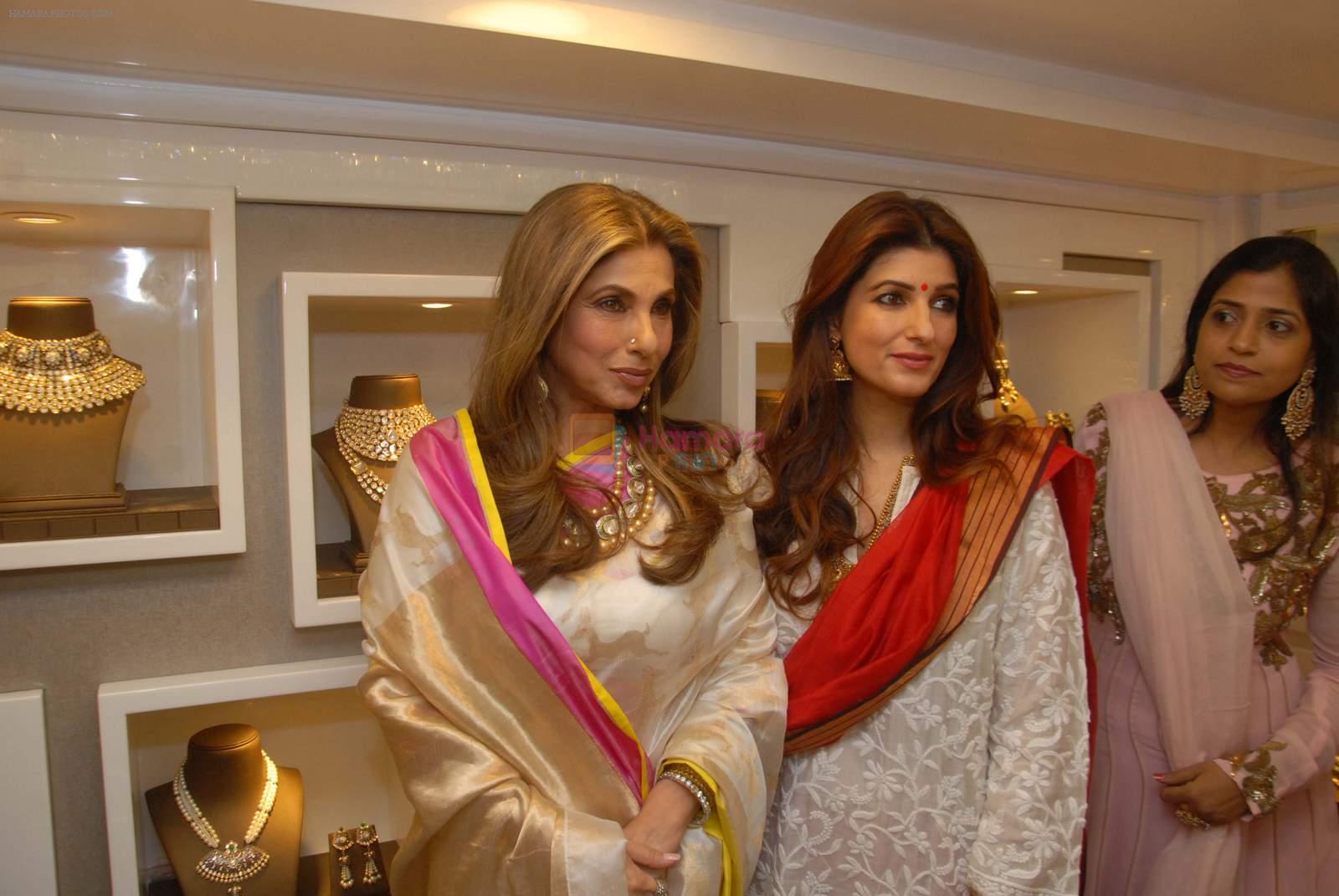 Dimple Kapadia, Twinkle Khanna inaugurates RANKA jewelllers 10th showroom at Baner , Pune on 3rd Dec 2015