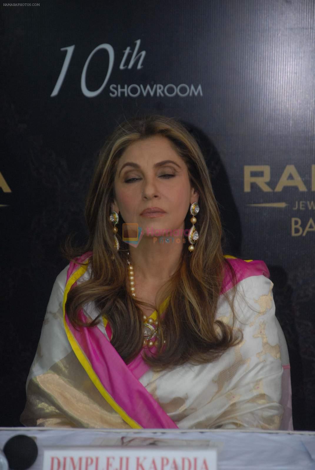 Dimple Kapadia inaugurates RANKA jewelllers 10th showroom at Baner , Pune on 3rd Dec 2015