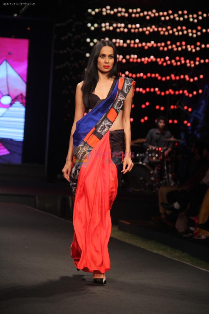 Model walk the ramp on the 2nd Day of Blenders Pride Fashion Tour in Grand Hyatt on 5th Dec 2015