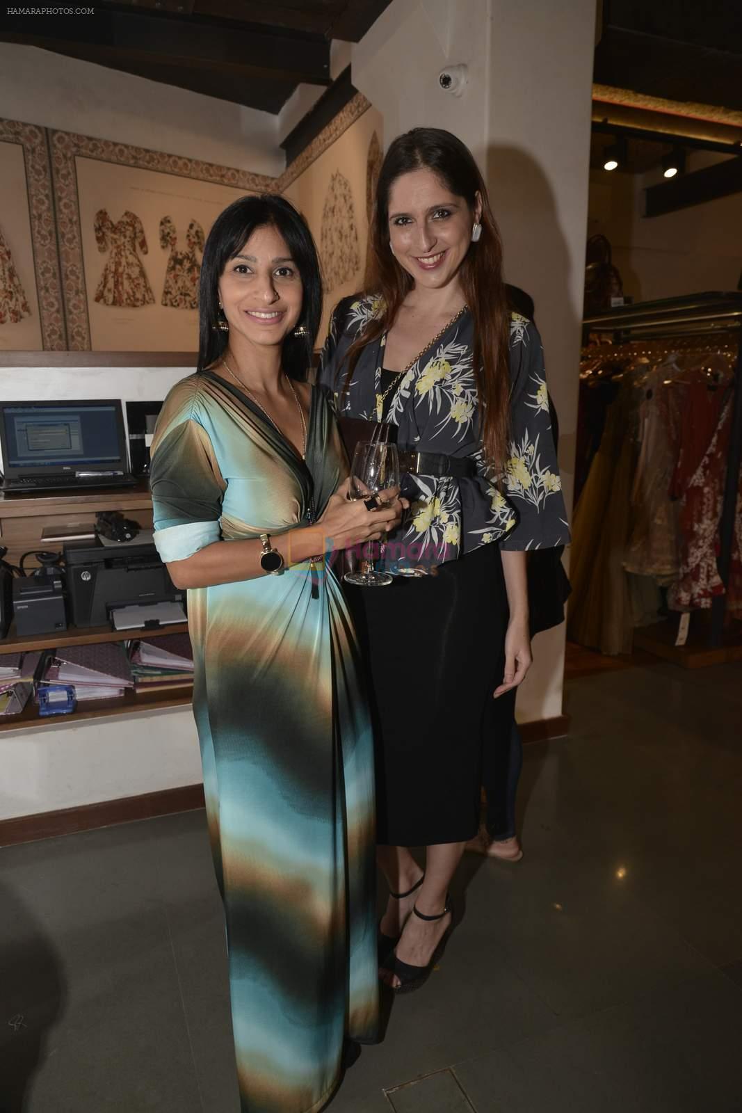 at Ritu Kumar's new store launch on 8th Dec 2015