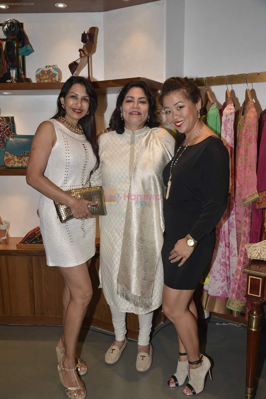 at Ritu Kumar's new store launch on 8th Dec 2015