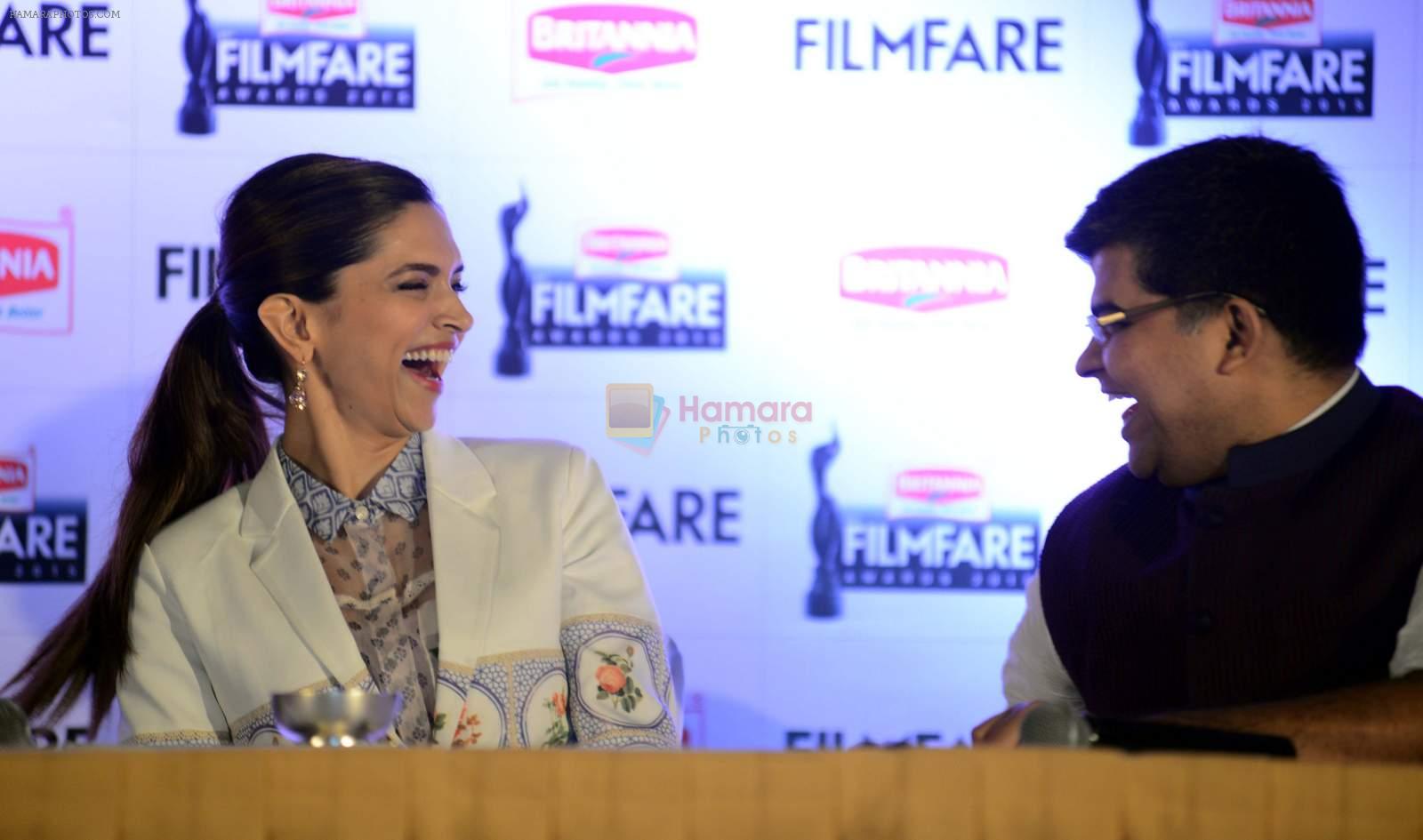 Deepika Padukone at Filmfare Awards press meet on 12th Dec 2015