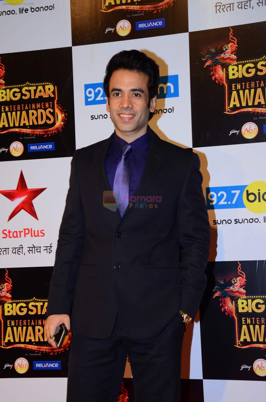 Tusshar Kapoor at Big Star Awards in Mumbai on 13th Dec 2015