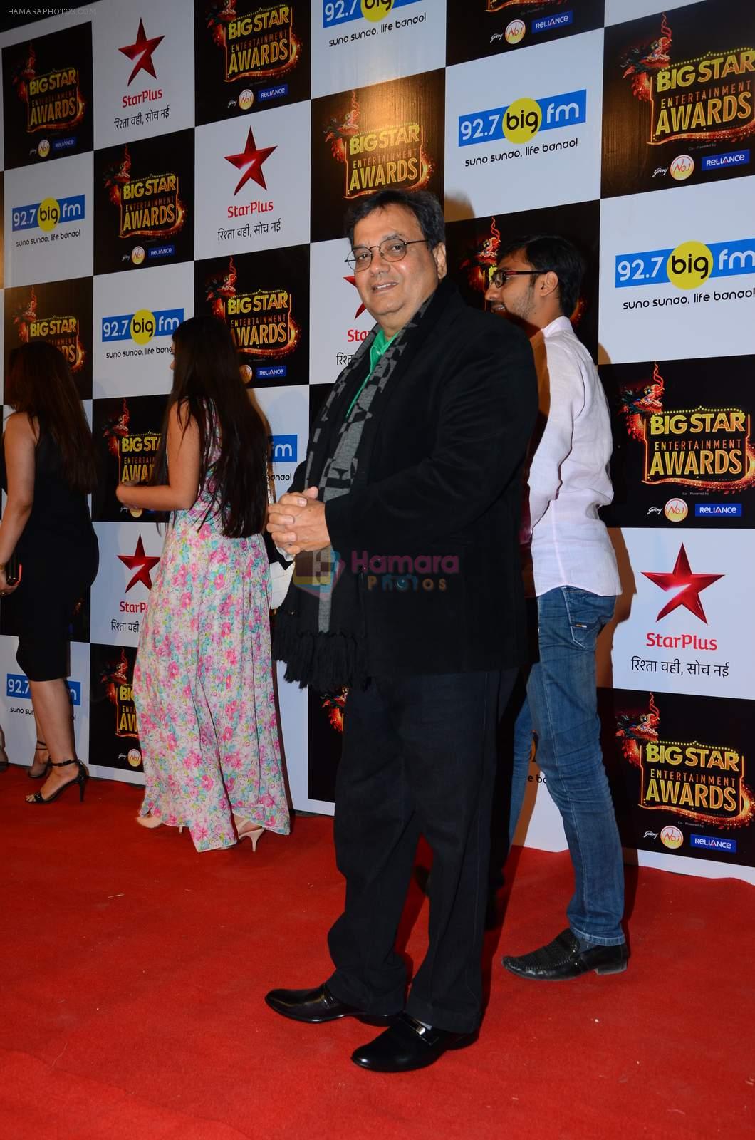 Subhash Ghai at Big Star Awards in Mumbai on 13th Dec 2015