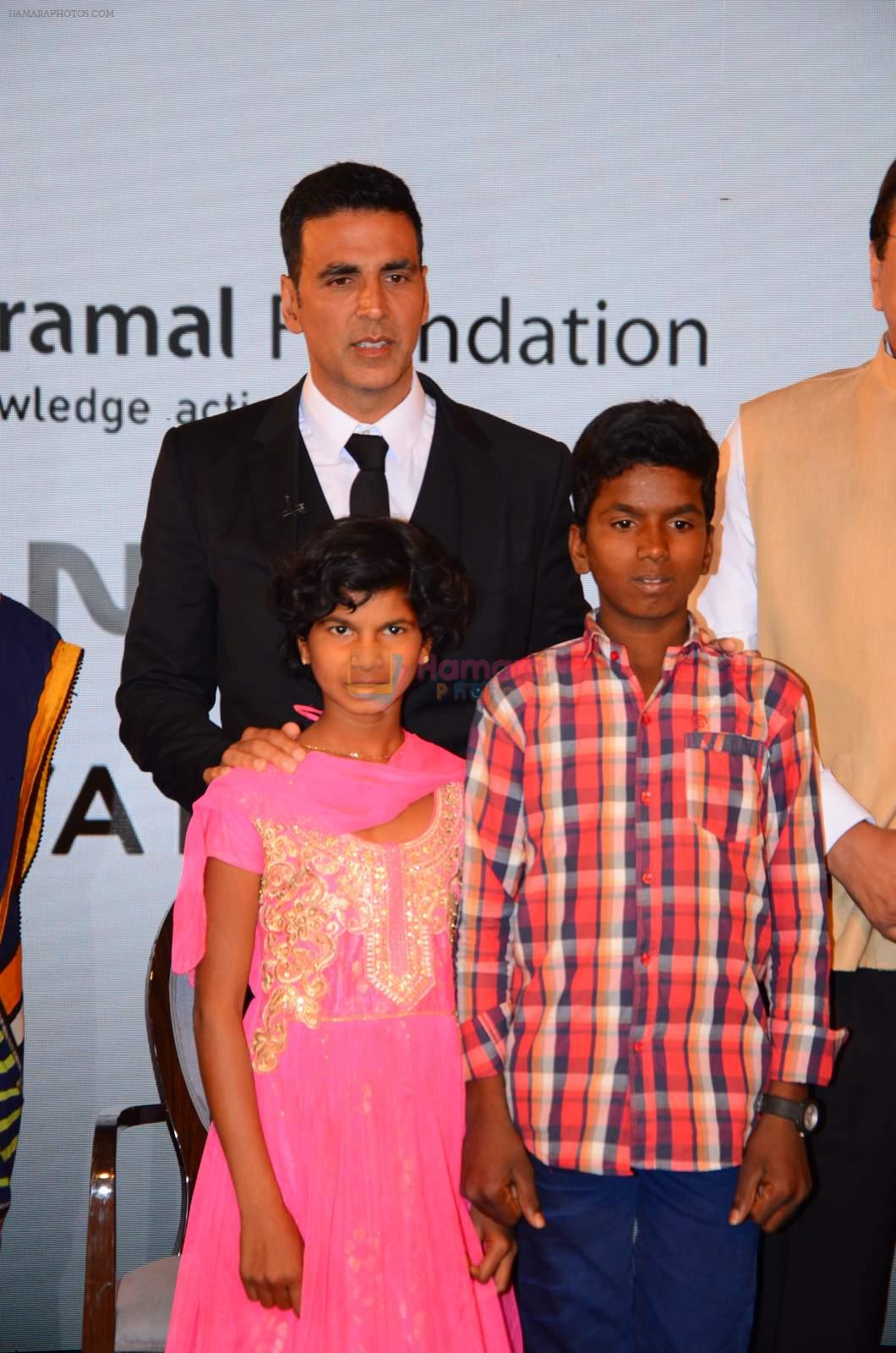 Akshay Kumar at NDTV Initiative for farmers suffering on 15th Dec 2015