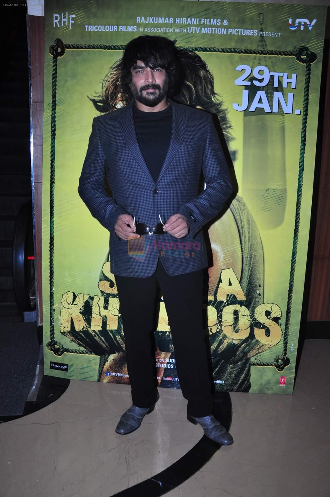 Madhavan at Saala Khadoos film promotion on 15th Dec 2015