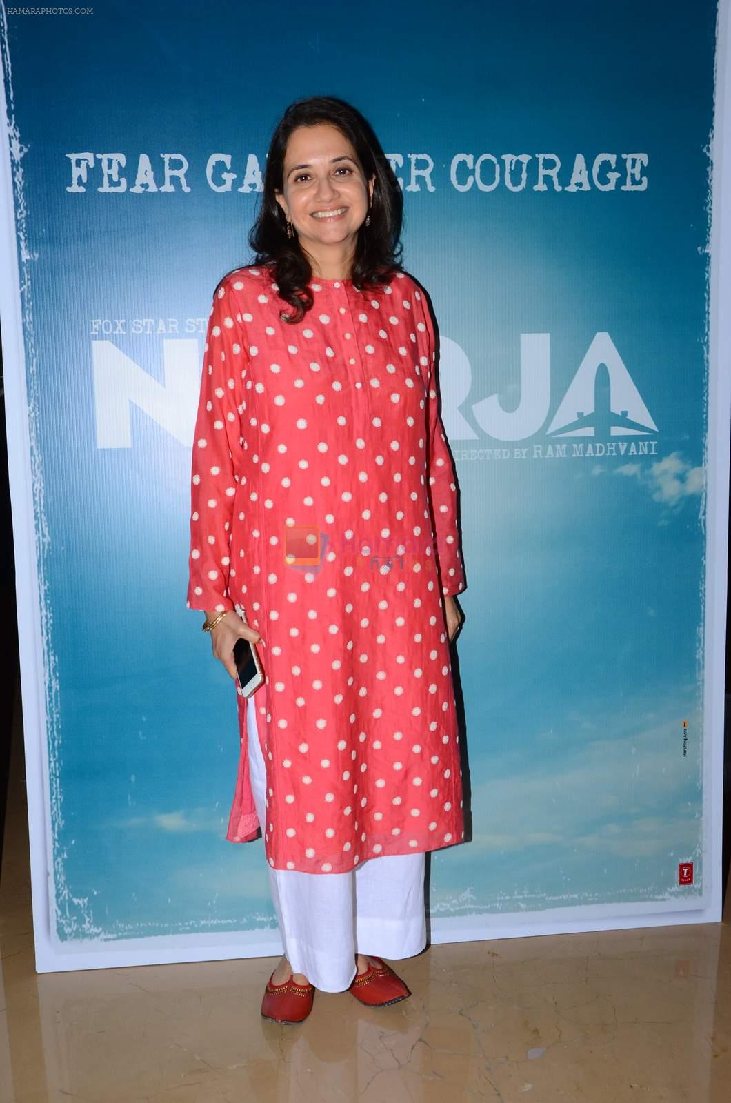 at Neerja film launch in Mumbai on 17th Dec 2015