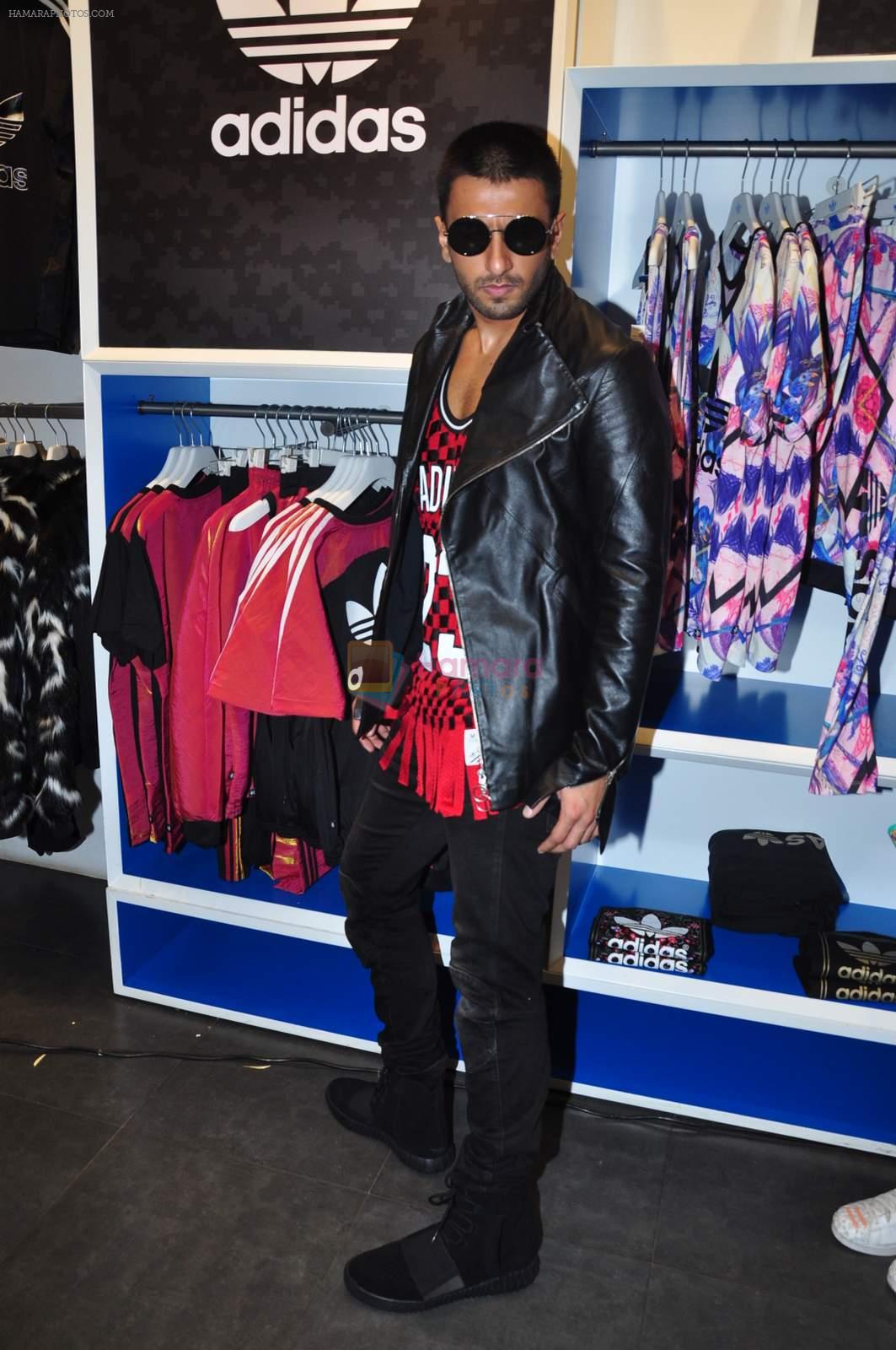 Ranveer Singh at adidas store on 19th Dec 2015