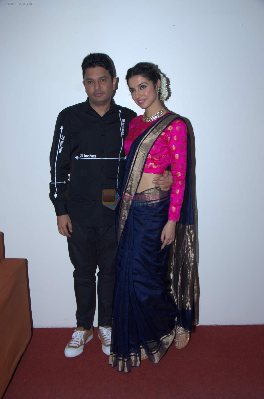 Divya Kumar, Bhushan Kumar at Sanam Re launchw on 19th Dec 2015