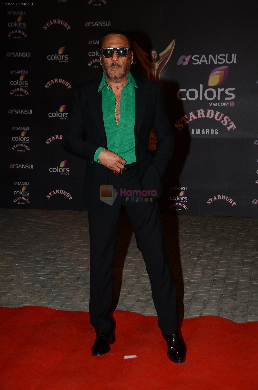 Jackie Shroff at the red carpet of Stardust awards on 21st Dec 2015