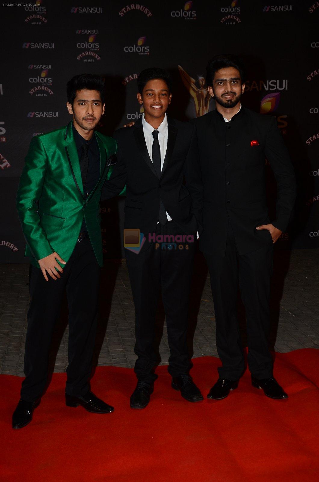 Armaan Malik, Amaal Mallik at the red carpet of Stardust awards on 21st Dec 2015