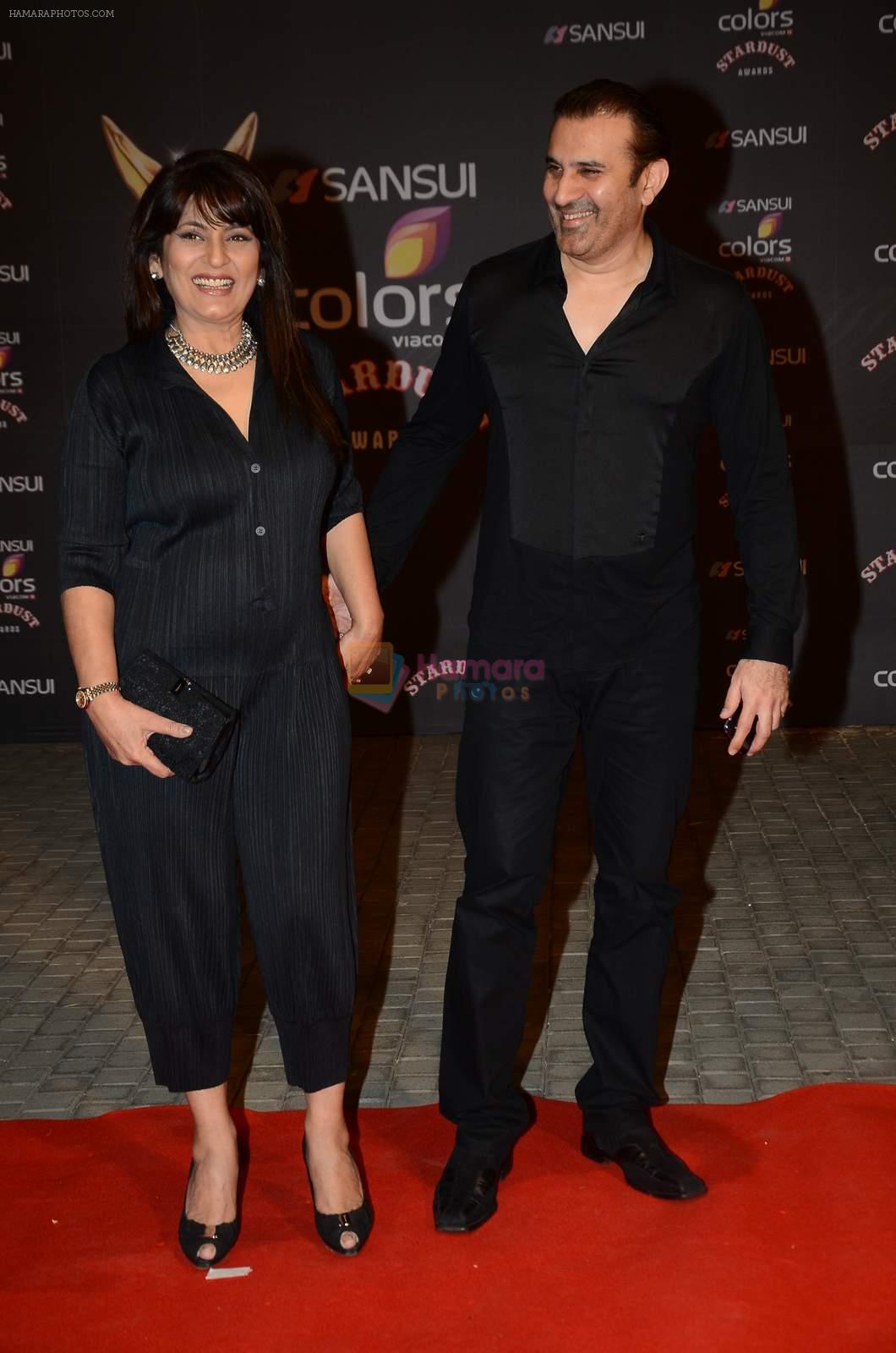 at the red carpet of Stardust awards on 21st Dec 2015