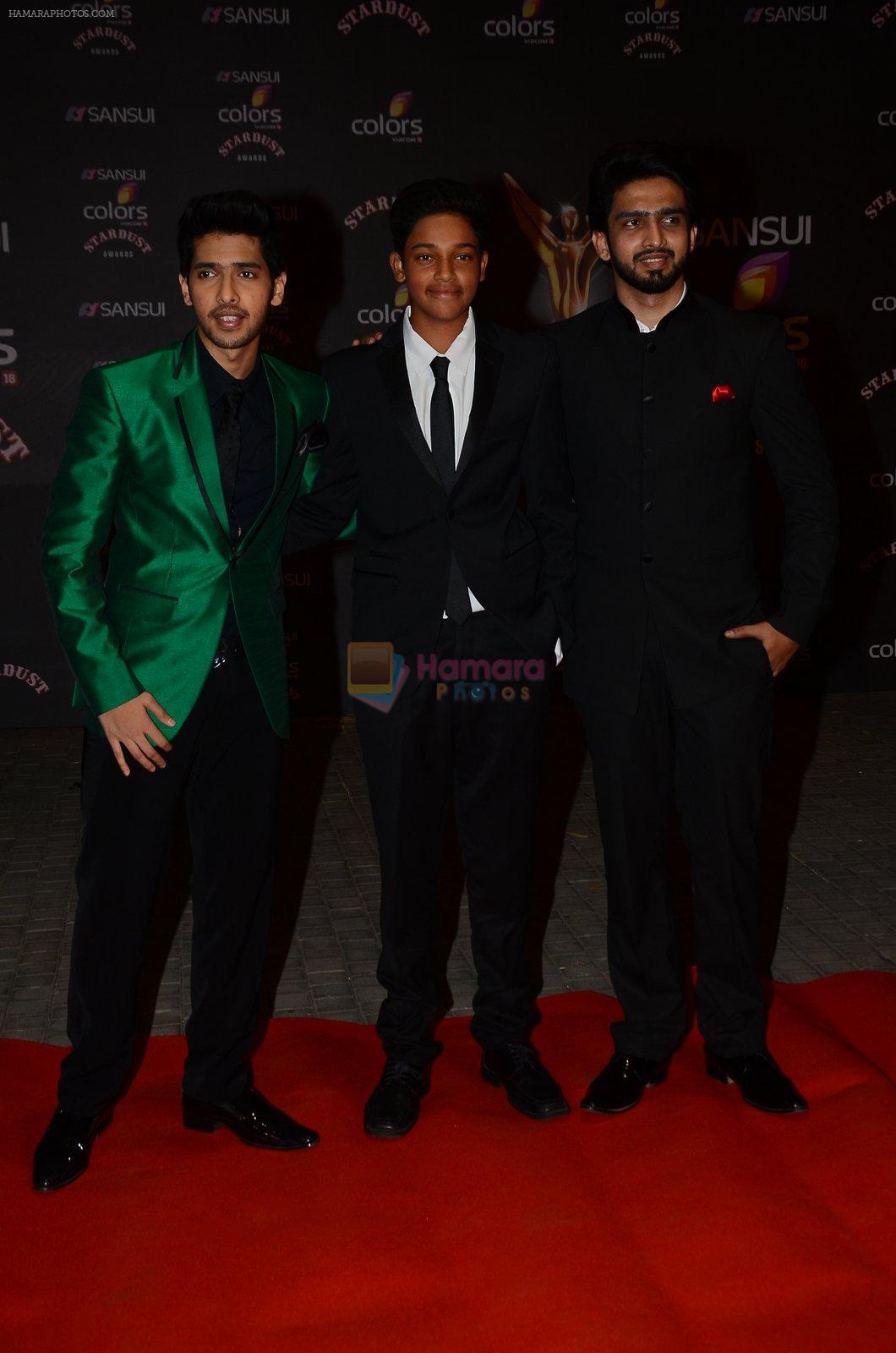 Armaan Malik, Amaal Mallik at the red carpet of Stardust awards on 21st Dec 2015