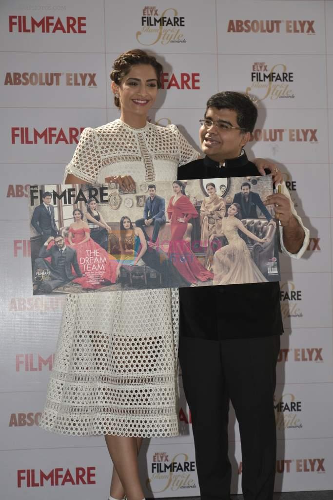 sonam kapoor at glamfare issue of filmfare cover launch on 23rd Dec 2015